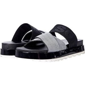 Sorel Black and Gray Women's Sandals